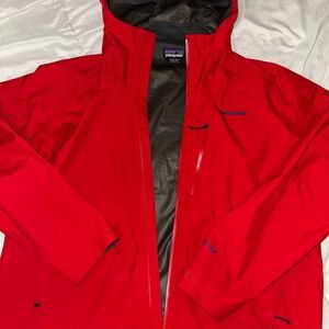 Patagonia Men's Red Raincoat